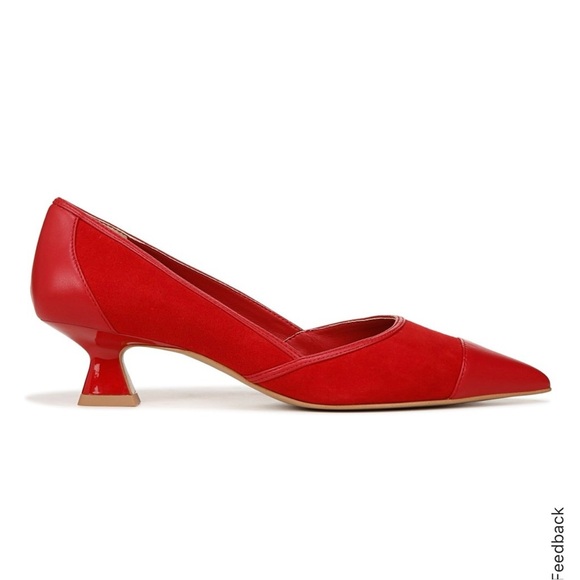Pointed Toe Red Flats - Picture 6 of 9